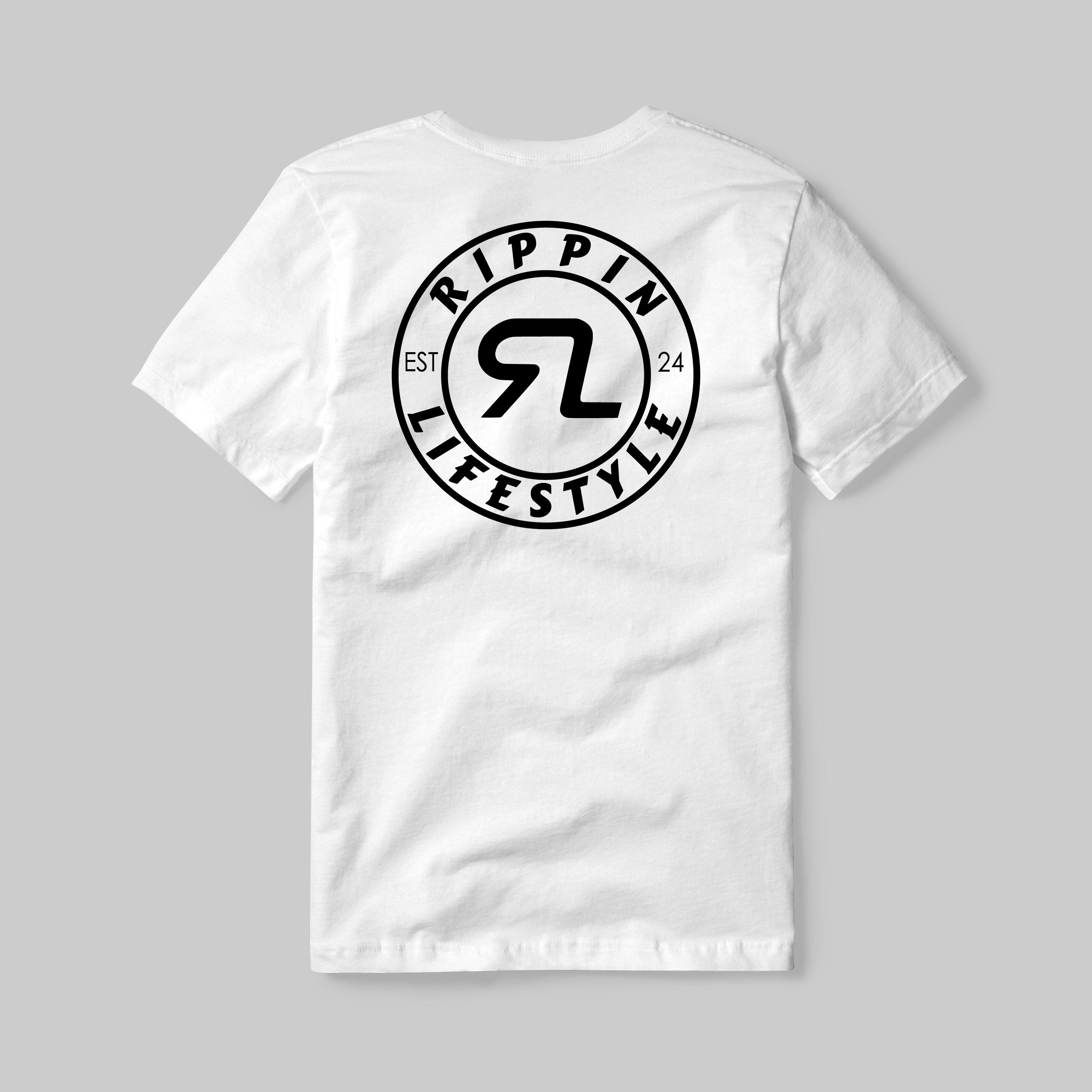 RL OG Circle White Tee