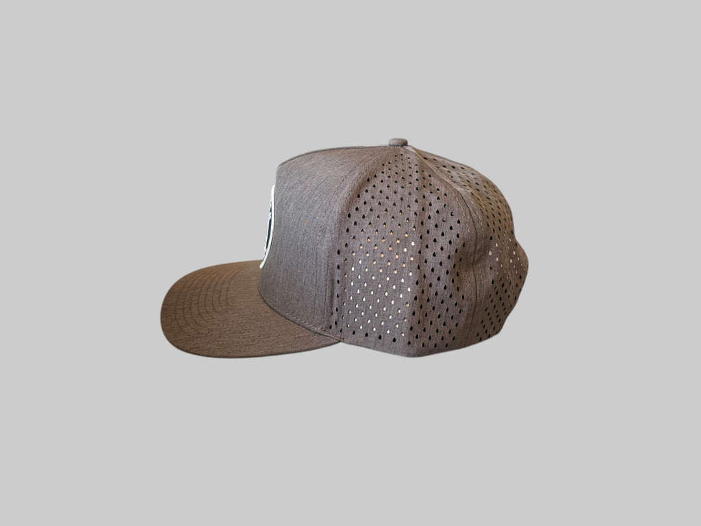 RL OG Circle Grey 5 Panel Performance Hat