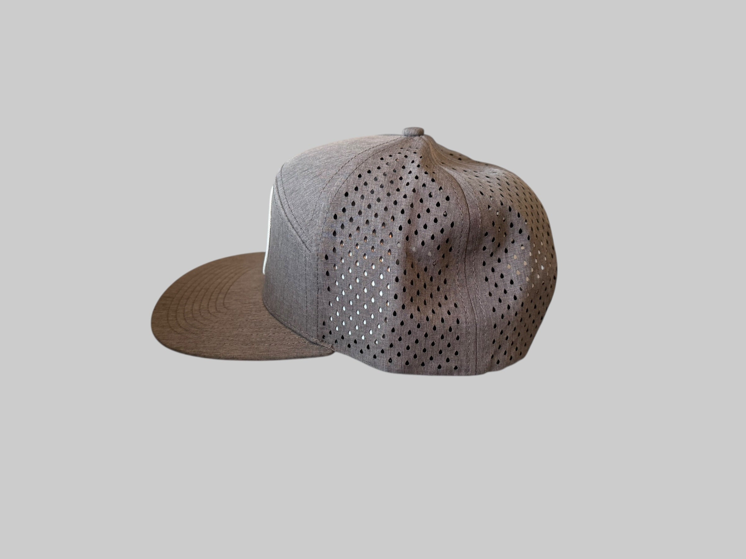 RL OG Circle Grey 7 Panel Performance Hat