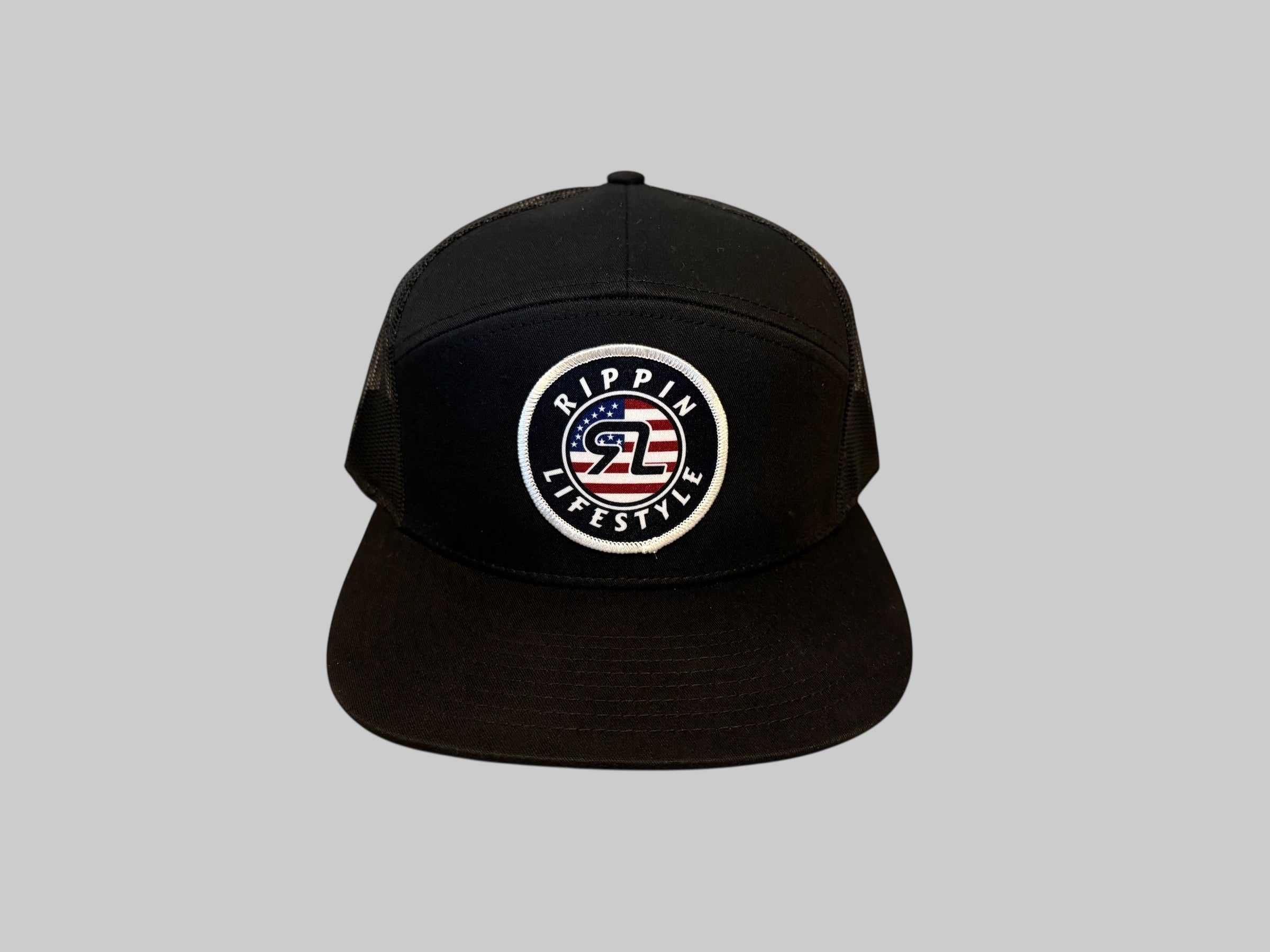 RL USA Circle Snapback Trucker Hat