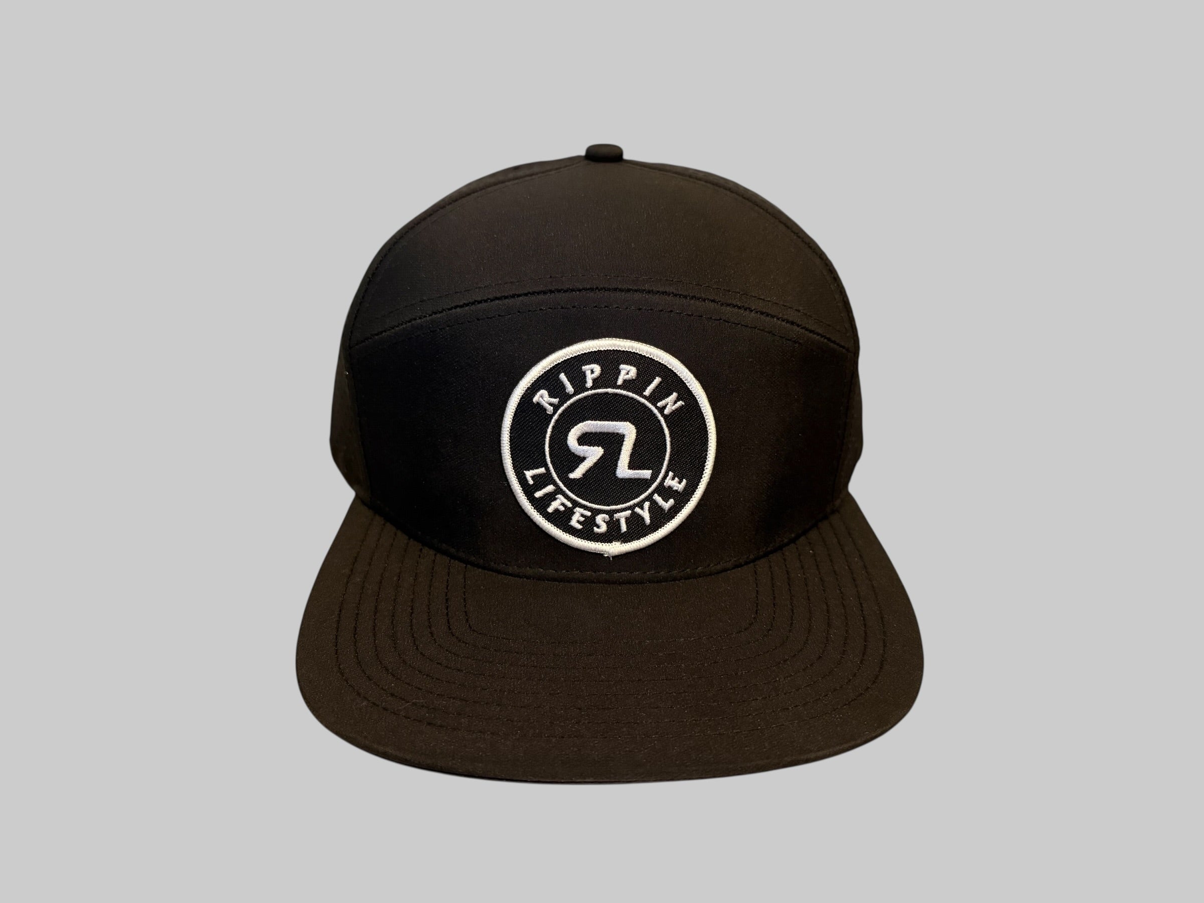 RL OG Circle Black 7 Panel Performance Hat