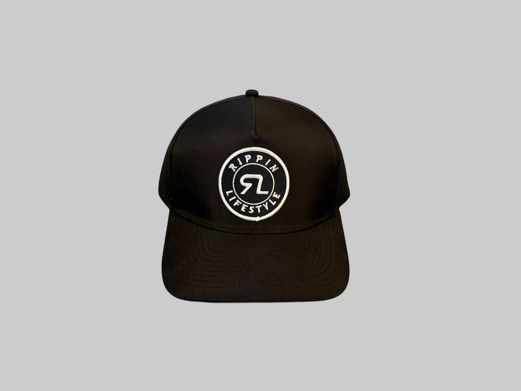 RL OG Circle Black 5 Panel Performance Hat