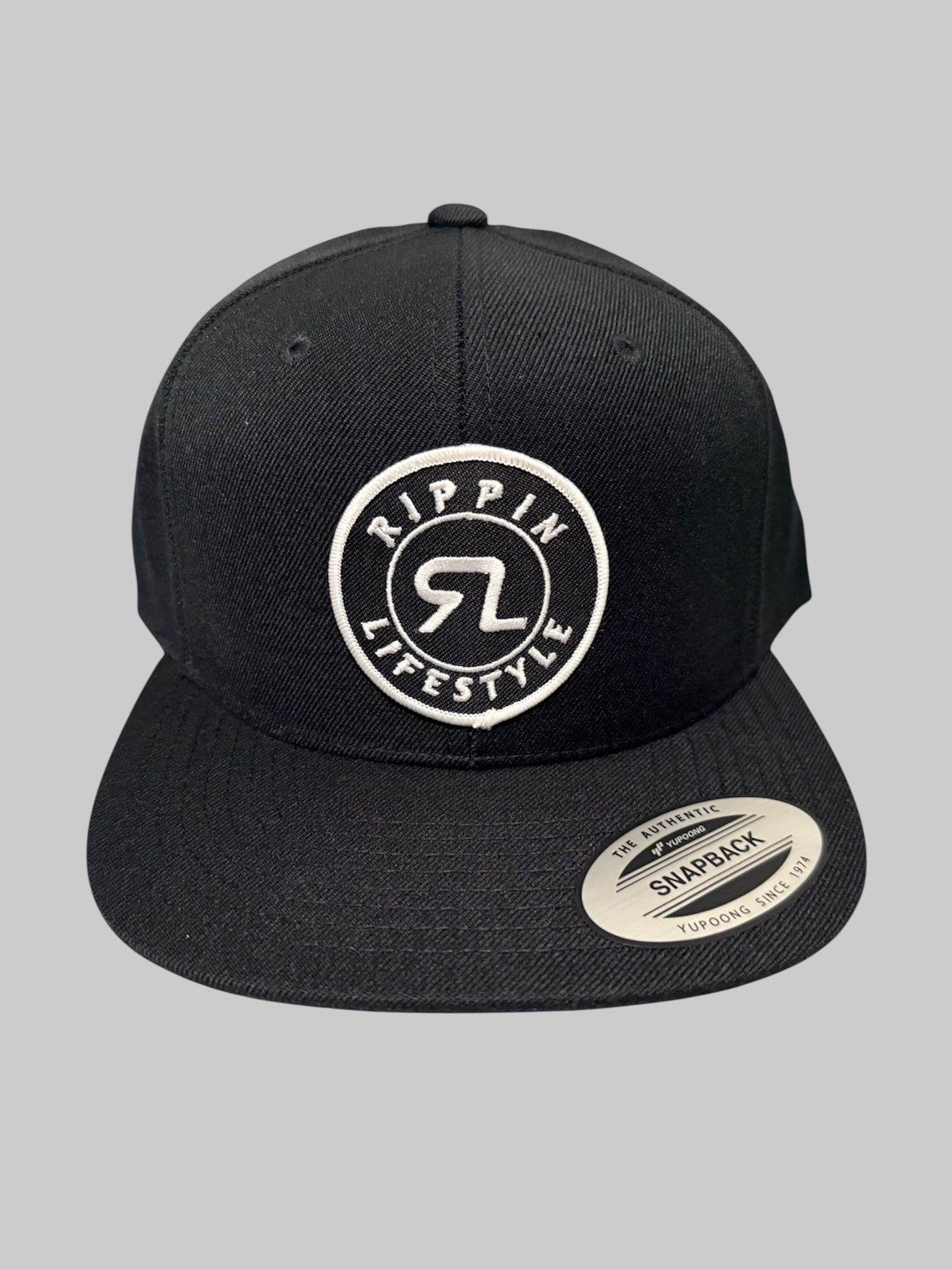 RL OG Circle Black Snapback Hat