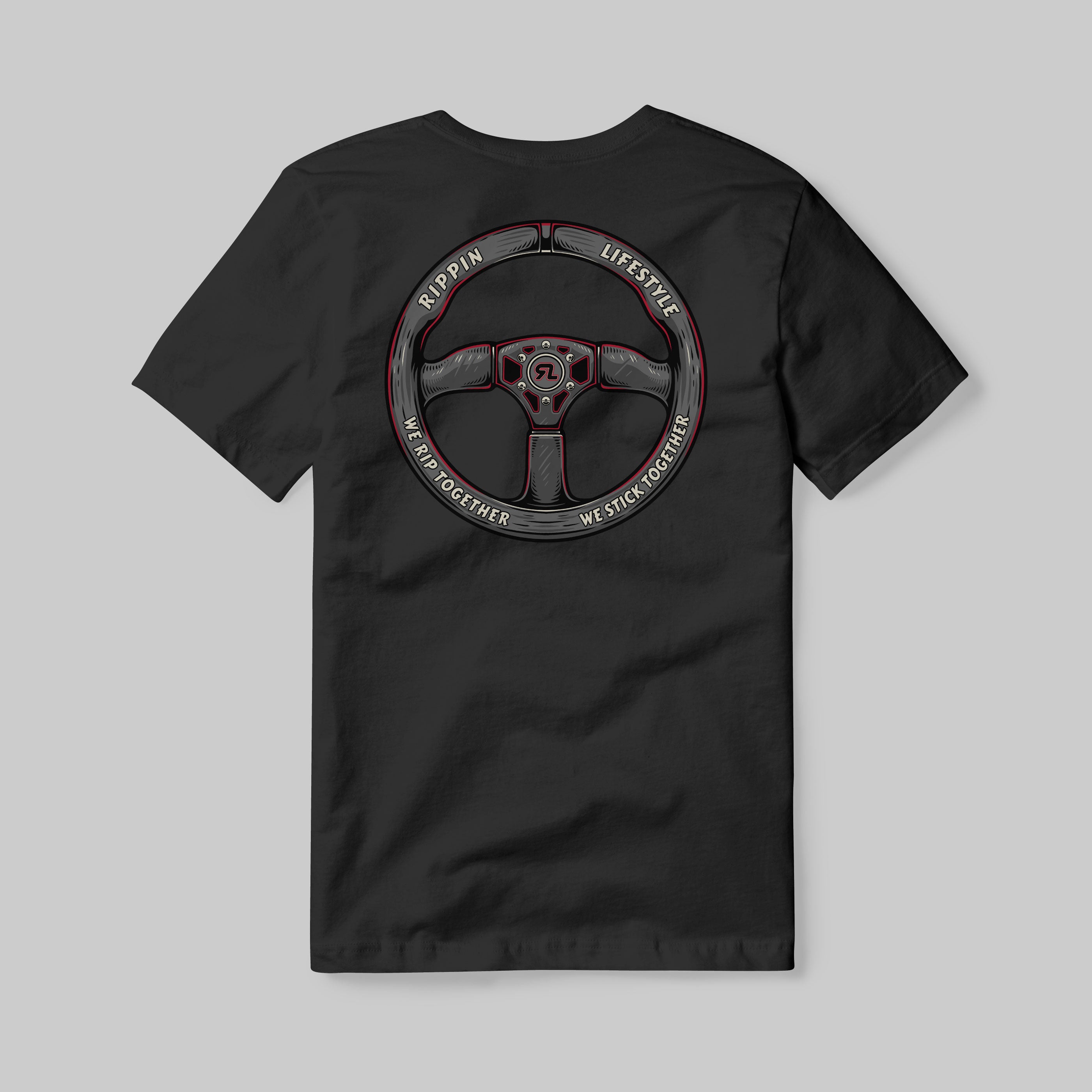 RL Steering Wheel Black Tee