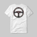 RL Steering Wheel White Tee