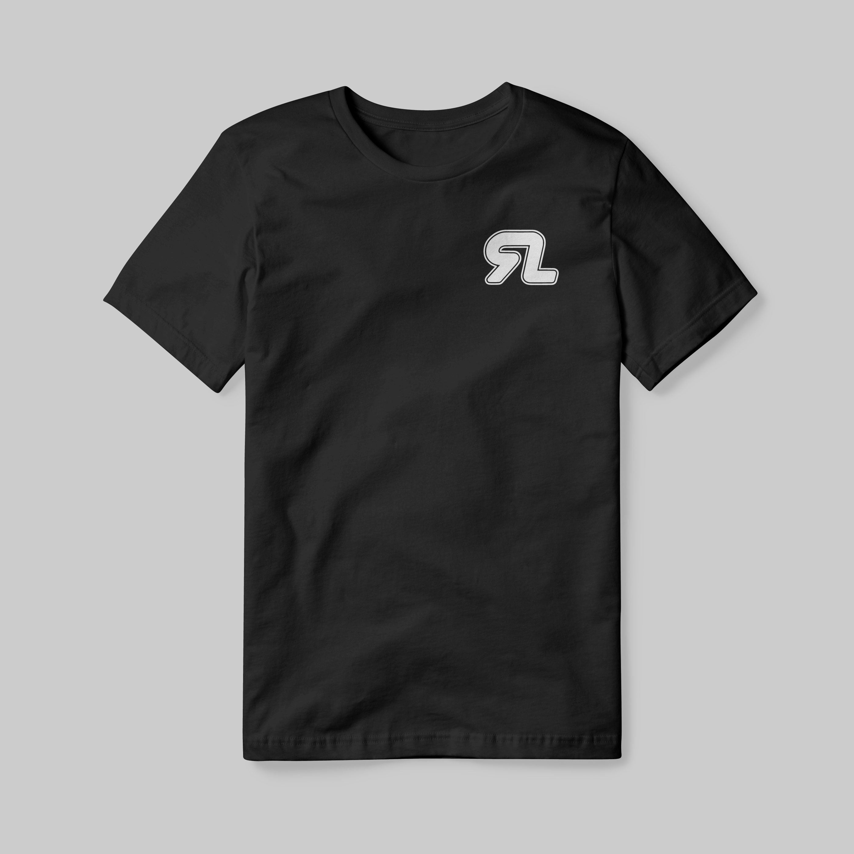 RL OG Circle Black Tee
